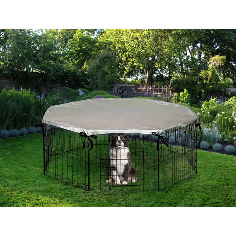 Dog pen clearance cover ideas